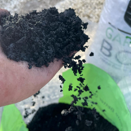 Bio char soil conditioner