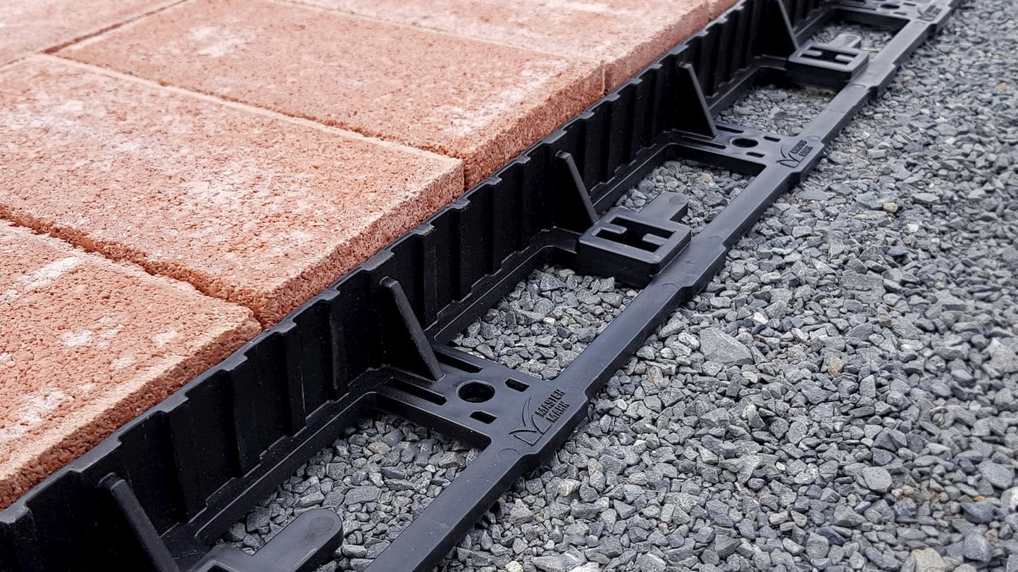 PaveMaster Max Paving Edging L: 2.4m, H: 40mm - BLACK