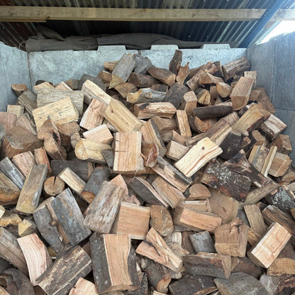 Dry Firewood stored undercover Gum and Wattle
