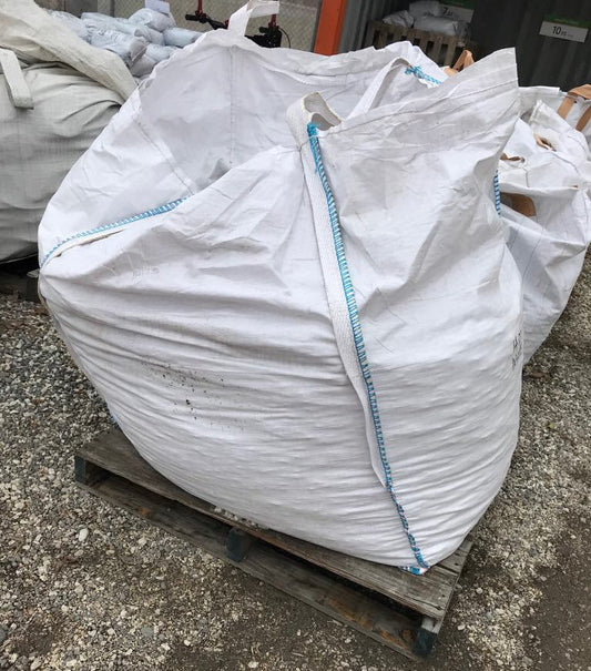 Demo Bulk Bag - White Ice Limestone 20mm (approx 1 ton / 0.7m3)