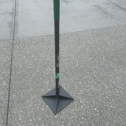 Steel Tamper 254 x 254mm - [Hire]