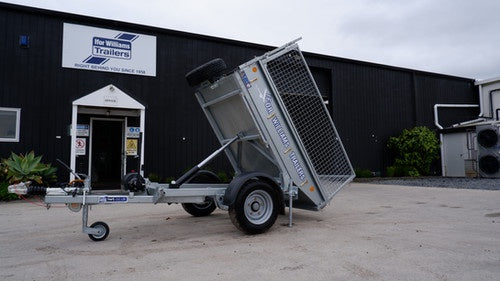 Trailer Tipper Single Axle  Manual  [1DB23] - - - [Hire - Hour]