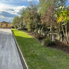 Mulch and Feed Example Garden