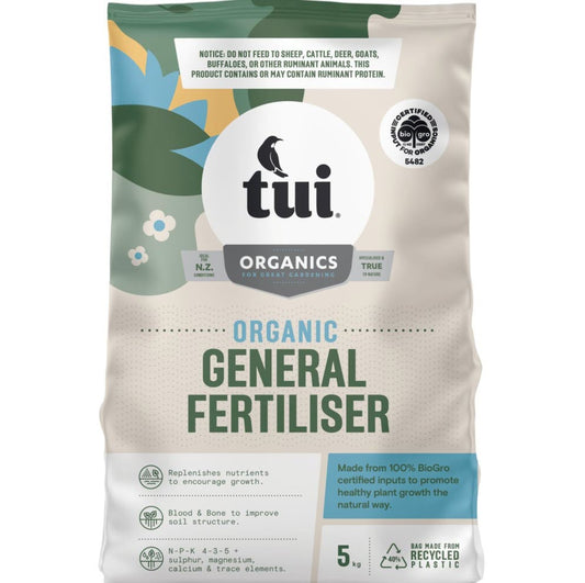 Tui Organic General Fertiliser 5kg