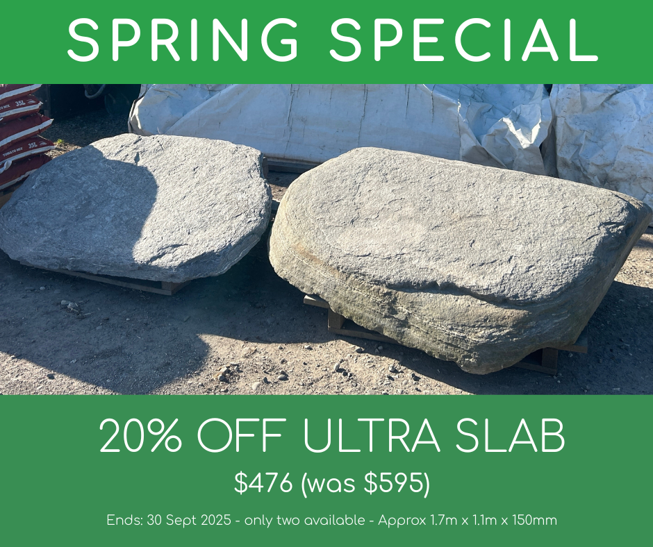 Ultra Slab - ONE OFF -   Waitaha Schist  - 1.75m to 1.15m