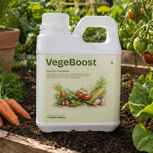 Vege Boost liquid fertiliser for the garden 1 ltr bottle