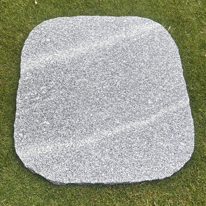 Stone-Steppers- white Granite Large on grass