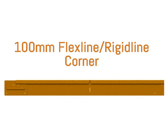 Straightcurve 100mm Corner (Weathering Corten)