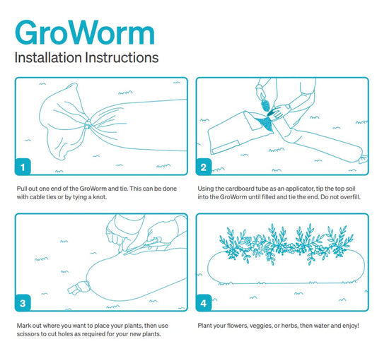 GroWorm Flexible Garden (5m)