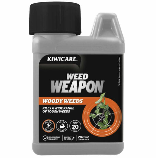 Kiwicare - Weed Weapon - Woody Weeds [200ml]